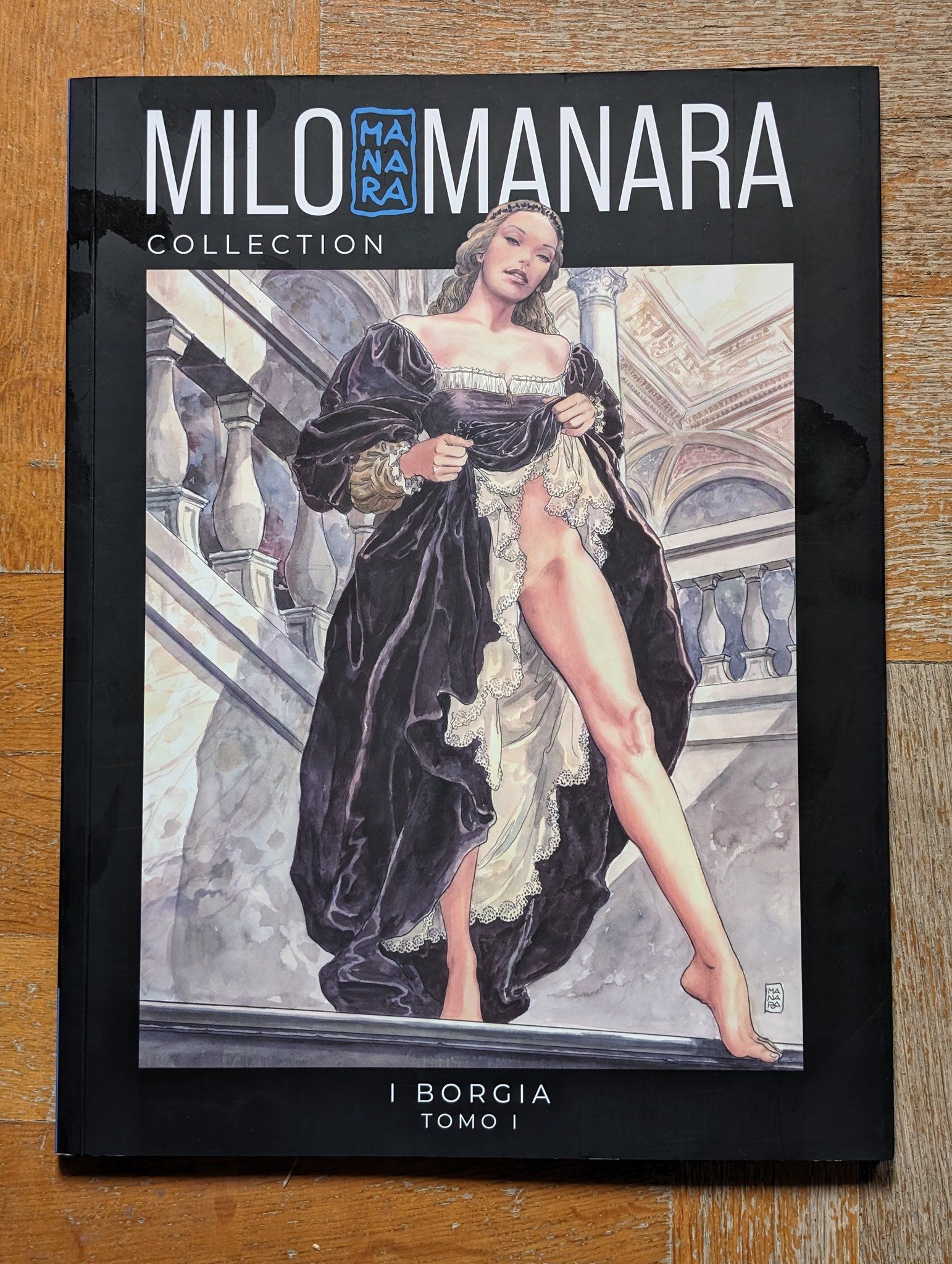 Milo Manara Collection I Borgia tomo I copertina