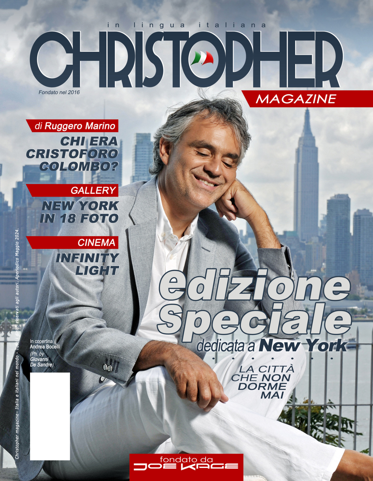 magazine Christopher 05 2024 copertina